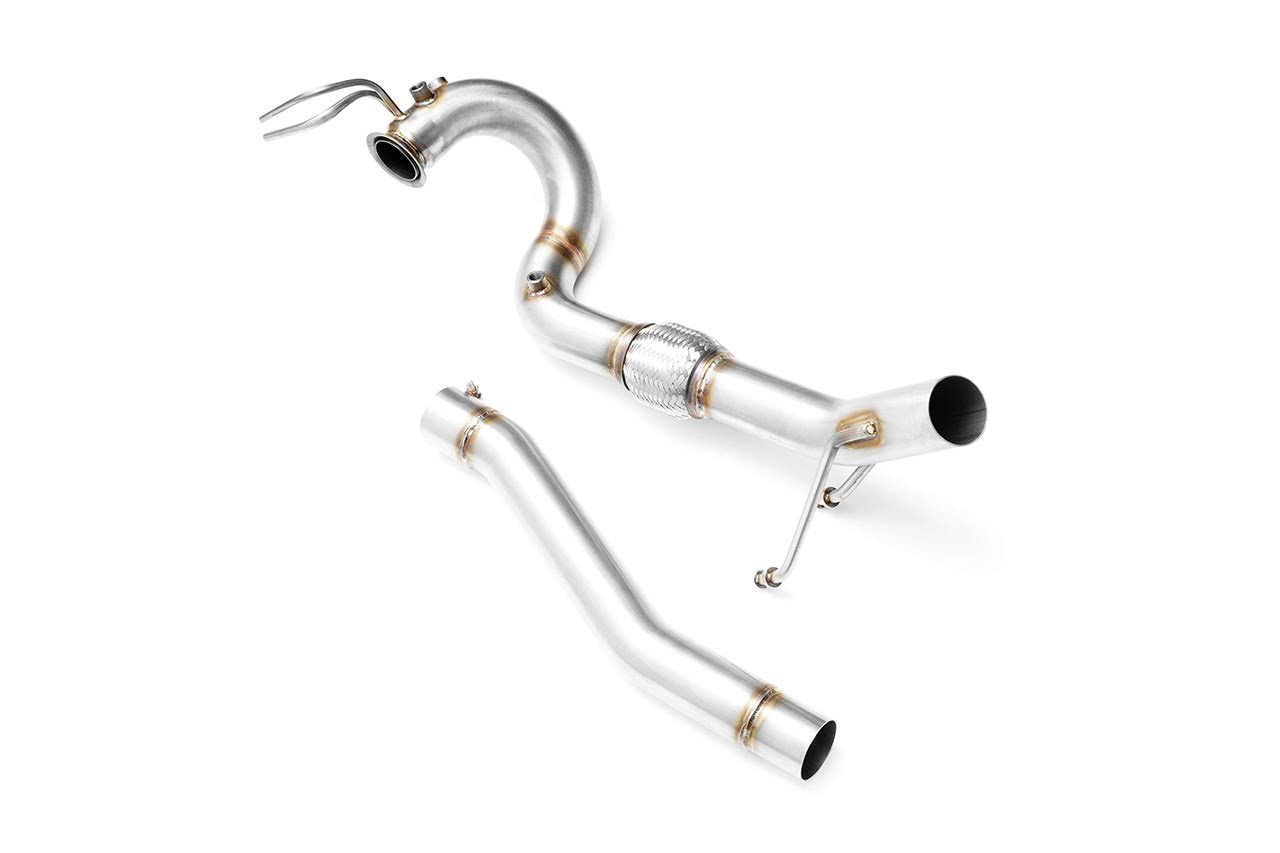 downpipe-volkswagen-golf-v-1-9-2-0-tdi-v-2006-2009_12 Tubo de escape descendente para SEAT Toledo 2.0 TDI 2006-2009 de tracción delantera. - Imagen 1