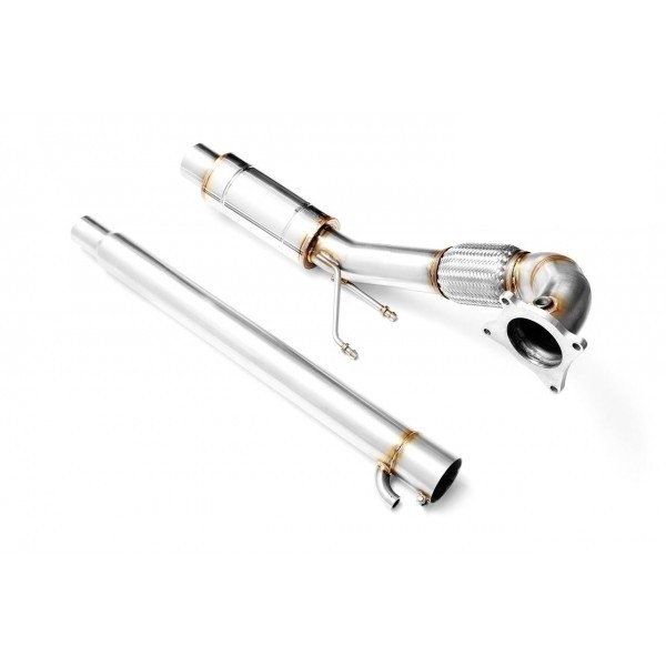 downpipe-volkswagen-golf-vi-r-silencer-2-0-tsi-vi-2009-2013_2 Bajante VOLKSWAGEN Golf VI R + SILENCIADOR 2.0 TSI VI 2009-2013 - Imagen 1