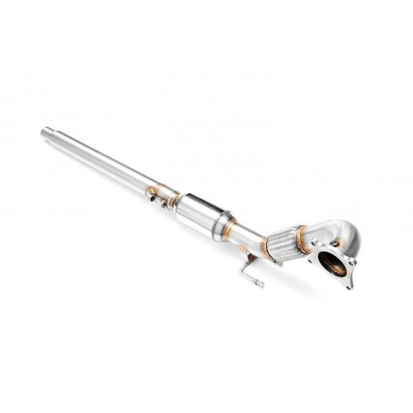 downpipe-volkswagen-jetta-cat-2-0-tsi-mk5-2006-2014-euro-3-100-cpsi Bajante VOLKSWAGEN Jetta + CAT 2.0 TSI Mk5 2006-2014 Euro 4 200 CPSI - Imagen 1