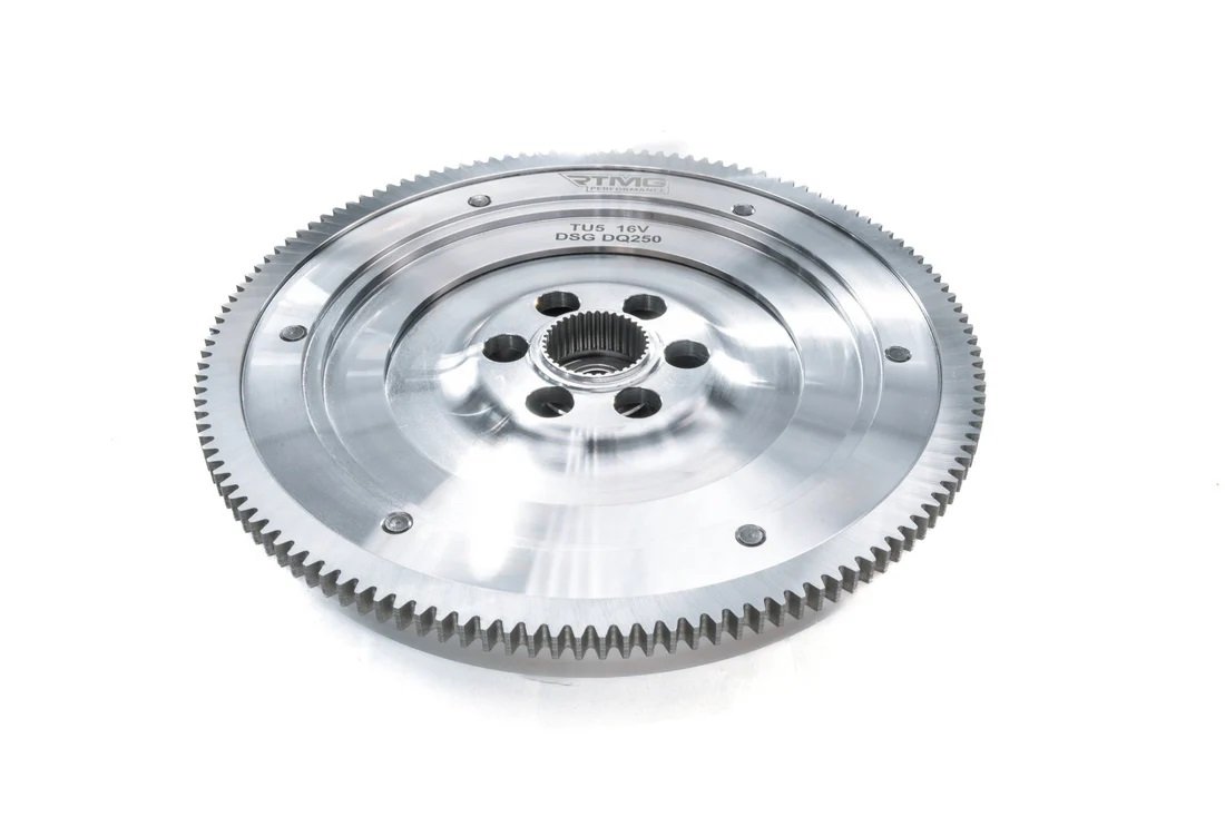 dsg-dq250-dual-mass-flywheel-with-adapter-plate-for-peugeot-106-rallye-citroen-saxo-vts-16-239371 Volante bimasa RTMG Performance DSG DQ250 con placa adaptadora para Peugeot 106 Rallye Citroen Saxo VTS 1.6 TU5JP4 - Imagen 1