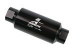 Filtro de combustible Aeromotive 12324 ORB-10 negro de 100 micras