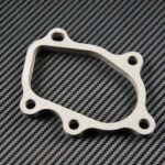 Brida de escape para tubo de bajada de turbo de 5 tornillos, acero inoxidable SS304