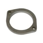 Brida de escape de acero inoxidable SS304 de 2'' (51 mm) con 2 tornillos.