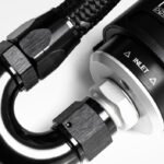 Conector de extremo de manguera AN de flujo completo Nuke Performance de 180 grados AN12