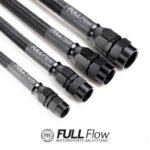 Conector de extremo de manguera de PTFE de flujo completo Nuke Performance de 45 grados AN6