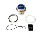 USB port (metal) with USB stick Ecumaster