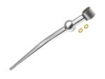 Palanca de cambios corta JRspec para Honda Civic 88-00 - plateada