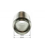 Conector flexible de escape direccional de 76 mm de diámetro y 100 mm de longitud. - Imagen 2