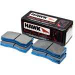 Klocki hamulcowe Hawk Blue Tył, 92-01 Honda Civic 1.4L, 1.5L  wraz z  1.6L VTEC  / 87-97 Honda CRX  & Del Sol 1.6L / 93-01 Honda Integra 1.6L, 1.8L
