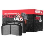 Brake pads Hawk HPS 5.0 rear, 2010-2015 Mercedes (W204) C62 Black AMG / 2011- Mercedes CL-Class (C218) CLS63 AMG 5.5L