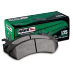 Brake pads Hawk LTS front, 00-07 BMW X5 3.0i/3.0TD/4.4i / 00-03 BMW M5 5.0 / 97-03 E39 530i/540i/540iT / 95-01 E38 740i/740il/740iT