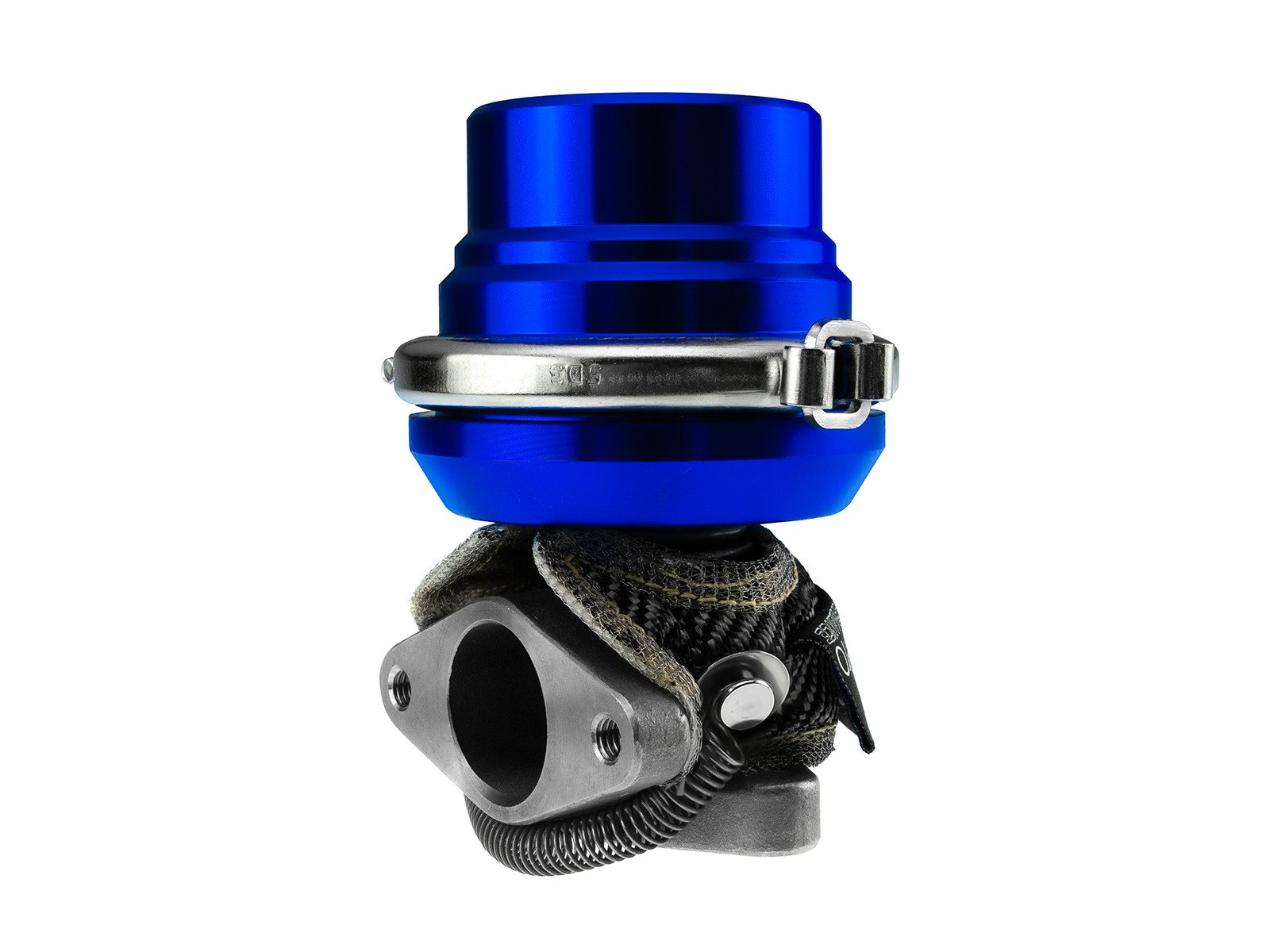 koc-na-wastegate-35-38mm-carbon-fiber-fmic-pro Protector/manta para la válvula de descarga de 35/38 mm, intercooler frontal de fibra de carbono.Pro - Imagen 1