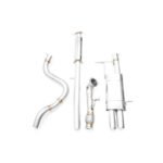 Sistema de escape completo FORD Fiesta ST 180 1.6T + CATALIZADOR Euro 4 200 CPSI - Imagen 4