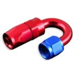 Conector AN6 giratorio de 180° rojo