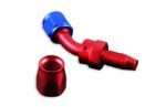 Swivel 45' AN10 fitting Red - Imagen 2