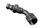 Conector AN4 de presión de 45" negro - Imagen 2