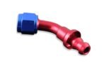 Conector AN6 de presión de 45' rojo