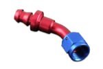 Conector AN6 de presión de 45' rojo - Imagen 2