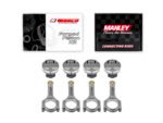Pistones forjados Wiseco + bielas Manley para Mazda Miata MX-5 Protege 1.8l 16V BP 84.00mm Tamaño +1.0mm CR 10.03 - Imagen 3