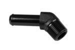 Conector de 45' 1/4 NPT a niple de 3/8" negro - Imagen 4
