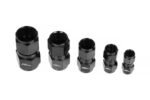 AN8 hembra - conector hembra azul