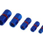 AN8 hembra - conector hembra negro