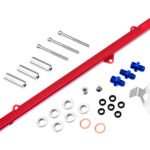 Fuel Rail 2JZ-GTE Toyota Supra Red