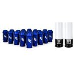 Mishimoto MMLG-15-LOCKBL Aluminum Locking Lug Nuts M12 x 01-05 Blue - Imagen 2