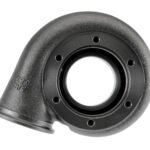 Carcasa de turbo JRspec GT30-GTX30 A/R .83 Carcasa de turbo de doble V-BAND + V-Band