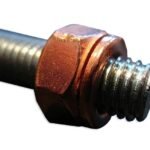 Self-locking copper nut M8/12
