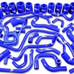 Kit de mangueras de refrigerante de radiador de silicona FMIC.EU para Nissan 300ZX Z32 VG30DETT 1990-1999