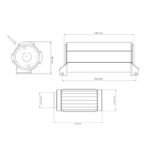 Filtro de combustible Nuke Performance de 100 micras AN-10 - Elemento de acero inoxidable soldado - Imagen 4