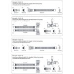 Nuke Performance SAE ID8 Fuel pump mounting kit for Dual fuel pumps - Imagen 2
