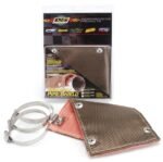 Protector de titanio para tuberías de 15 cm x 30 cm (6" x 12") DEI 010450