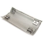 Protector de tubería de acero inoxidable 304 DEI 10255 - 15,24 x 30,48 cm (6" x 12") - Imagen 2