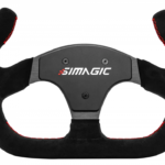 Professional Suede C-Shaped Racing Steering Wheel 325mm SIMAGIC Simulator Simracing
