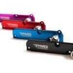 Adaptador de eliminación y ventilación de la tapa de la válvula PCV de RTMG Performance con toma de presión para 2.0 TFSI negro