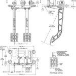 Wilwood 340-13835 Reverse Swing Mount Brake and Clutch Pedal