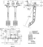 Wilwood 340-13835 Reverse Swing Mount Brake and Clutch Pedal