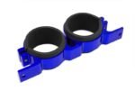 Soporte de montaje para bomba de combustible doble de 60 mm, color azul - Imagen 2