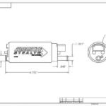 Bomba de combustible Aeromotive 340 Stealth, 340 l/h (entrada/salida en el mismo lado) ARE-11542