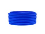 Mangueras de caucho trenzado de acero azules AN6