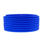 Mangueras de caucho trenzado de acero azules AN6