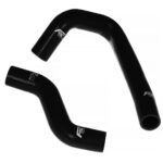 Kit de mangueras de silicona para refrigerante de radiador FMIC.EU para Mazda RX7 FD3S FD 13B Mazdaspeed Turbo 1993-1997 - Negro
