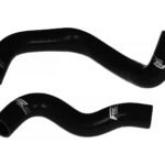 Kit de mangueras de silicona para refrigerante de radiador FMIC.EU para Nissan 350Z Z33 VQ35HR 2007-2009 - Negro