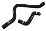 Kit de mangueras de silicona para refrigerante de radiador FMIC.EU para Honda Prelude BB6 BB8 SE VTI VTI H22A 1997-2001 - Negro