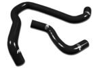 Kit de mangueras de silicona para refrigerante de radiador FMIC.EU para Honda Prelude BB1 2.2 H22A 1992-1996 - Negro