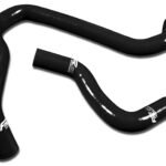 Kit de mangueras de silicona para refrigerante de radiador FMIC.EU para Honda Prelude BB1 2.2 H22A 1992-1996 - Negro