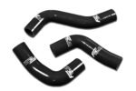 Kit de mangueras de refrigerante de radiador de silicona FMIC.EU para Mazda MX5 MX-5 Miata Roadster NA6CE B6ZE 1.6 - Negro - Imagen 2