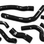 Kit de mangueras de silicona para refrigerante de radiador FMIC.EU para Mini Cooper S R52 R53 1.6 2002-2008 - Negro